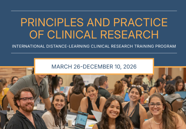 Clinical Research Training at Data4Life - official Site Center of the Harvard T.H. Chan School of Public Health’s Principles and Practice of Clinical Research (PPCR) program